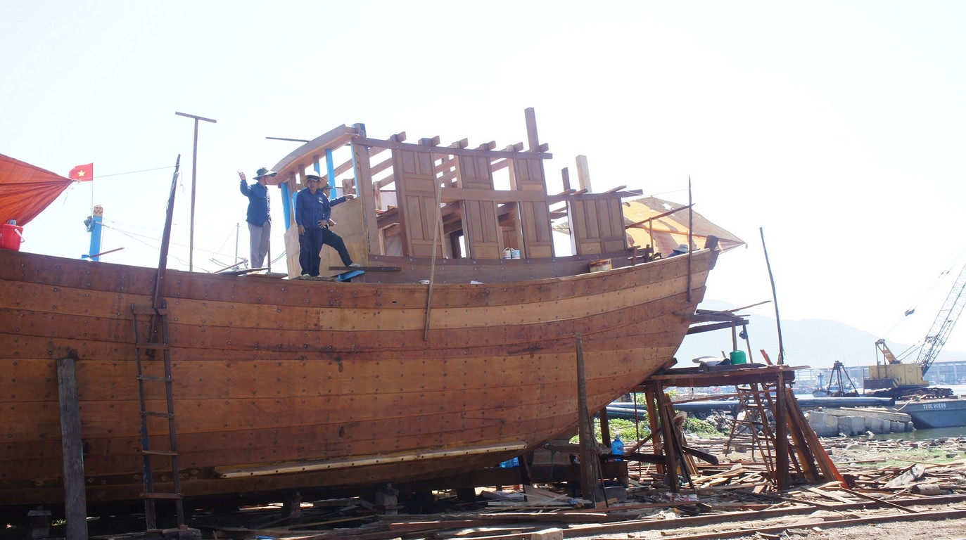 Đấu giá tàu cá gỗ tại tỉnh Nghệ An