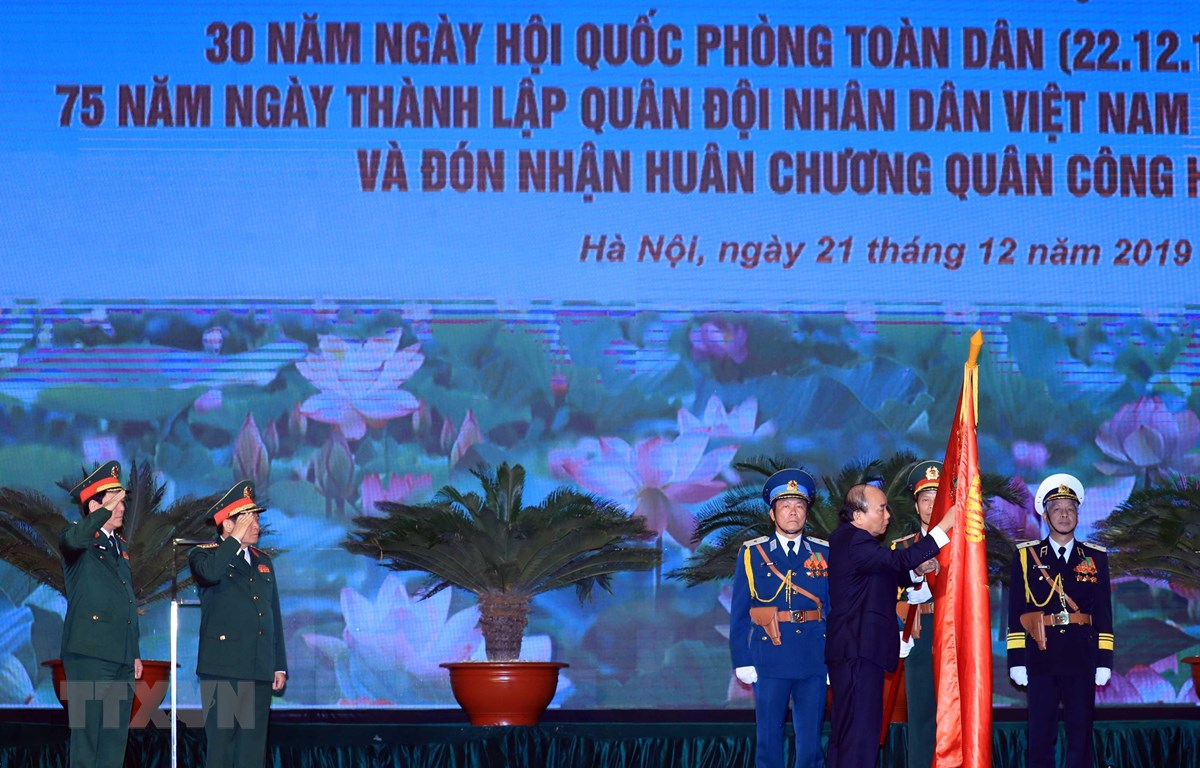 Bộ Quốc phòng kỷ niệm 75 năm Ngày thành lập Quân đội nhân dân Việt Nam