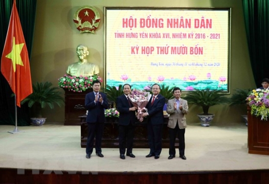Ông Trần Quốc Văn được bầu làm Chủ tịch UBND tỉnh Hưng Yên