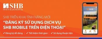 SHB triển khai tính năng mới "Đăng ký sử dụng dịch vụ SHB Mobile trên điện thoại"