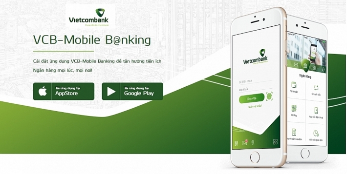 Vietcombank nâng cấp phiên bản VCB - Mobile B@nking