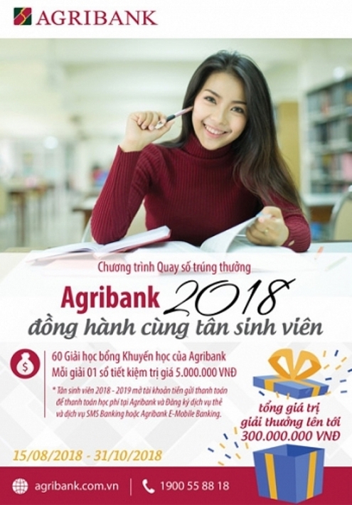 agribank dong hanh cung tan sinh vien nam 2018