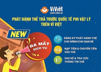 Ví Việt ra mắt dịch vụ phát hành thẻ trả trước quốc tế vô danh