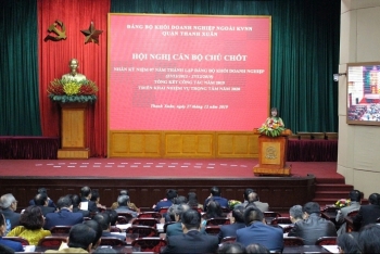 Đảng bộ Khối Doanh nghiệp ngoài KVNN quận Thanh Xuân tổng kết công tác Đảng năm 2019