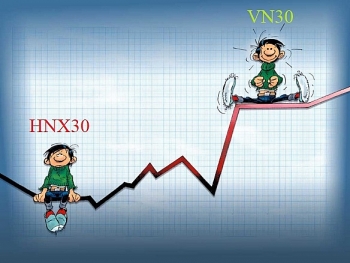 Lợi nhuận VN30 gấp 12 lần HNX30