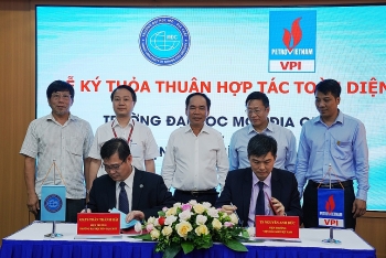 Viện Dầu khí Việt Nam ký thỏa thuận hợp tác toàn diện với Đại học Mỏ - Địa chất