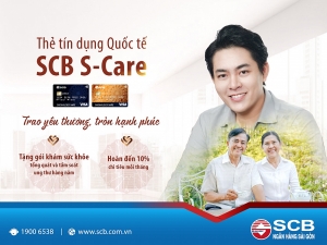 SCB: Ra mắt thẻ tín dụng quốc tế đầu tiên tặng gói khám tầm soát ung thư