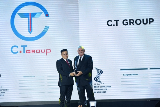 Tập đoàn C.T Group được vinh danh là “Nơi làm việc tốt nhất châu Á”