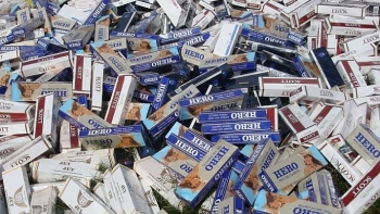 Phát hiện số lượng lớn thuốc lá điếu nhập lậu