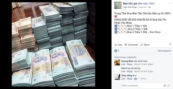 Cảnh giác với thủ đoạn lừa bán tiền giả trên Facebook