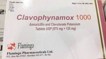 Sở y tế thu hồi thuốc viên nén bao phim Clavophynamox 1000