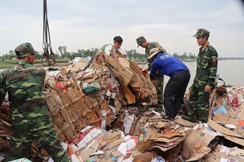 7 tấn sắt phế liệu nhập lậu từ Campuchia về Việt Nam bị thu giữ