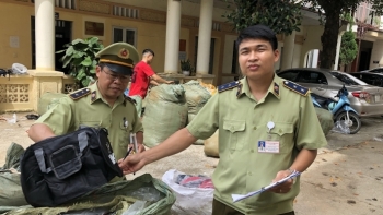 Lạng Sơn: Thu giữ lô hàng túi xách giả mạo nhãn hiệu ADIDAS và NIKE