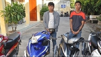 Bắt nhóm đối tượng gây ra hàng loạt vụ trộm xe máy