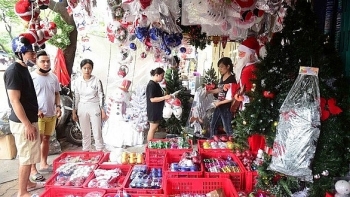 Thị trường Giáng sinh 2018: Hàng Việt “soán ngôi”, thông thật được săn lùng