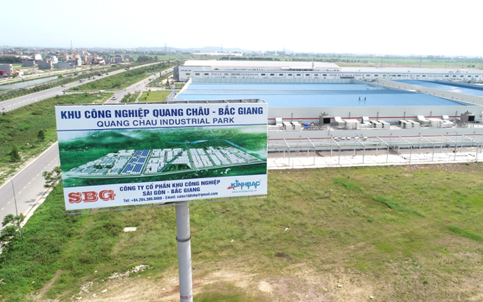 Nâng diện tích khu công nghiệp Quang Châu của Kinh Bắc lên 516 ha