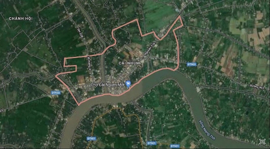Vĩnh Long: Điều chỉnh và mở rộng quy hoạch chung thị trấn Cái Nhum