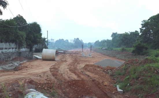 Vĩnh Phúc: Dự kiến hoàn thành đoạn tuyến vành đai 2 TP Vĩnh Yên cuối năm 2021