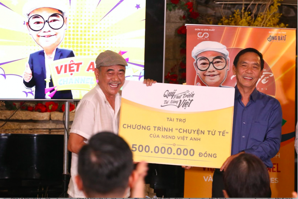 Quỹ phát triển tài năng Việt của Ông Bầu chung tay chắp cánh ước mơ cho tài năng diễn xuất Việt Nam