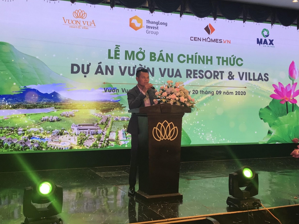 Ông Nguyễn Phúc Long kỳ vọng Dự án Vườn Vua Resort & Villas sẽ là điểm nhấn của tỉnh Phú Thọ
