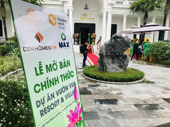 Dự án Vườn Vua Resort & Villas tại Phú Thọ: 66 căn biệt thự đã có chủ ngay trong ngày mở bán