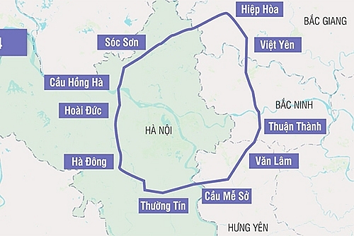 Xây dựng dự án đường vành đai 4 – vùng Thủ đô Hà Nội với tổng mức đầu tư hơn 87.000 tỷ đồng