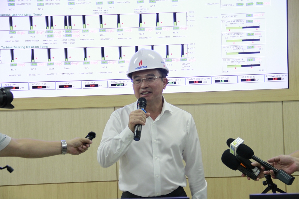 NMNĐ Thái Bình 2 chính thức phát điện lên lưới điện quốc gia