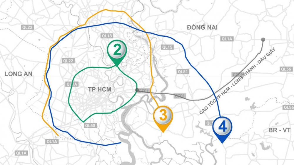 Vành đai 4 TP Hồ Chí Minh dự kiến khởi công năm 2024, thông xe kỹ thuật cuối năm 2027