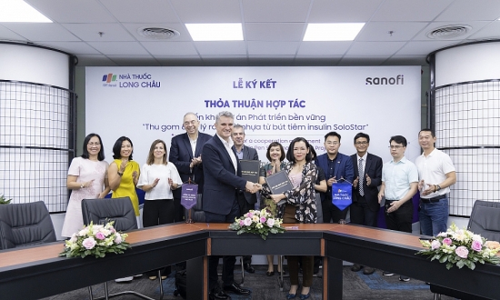 FPT Long Châu và Sanofi 'bắt tay' triển khai dự án xử lý rác thải nhựa