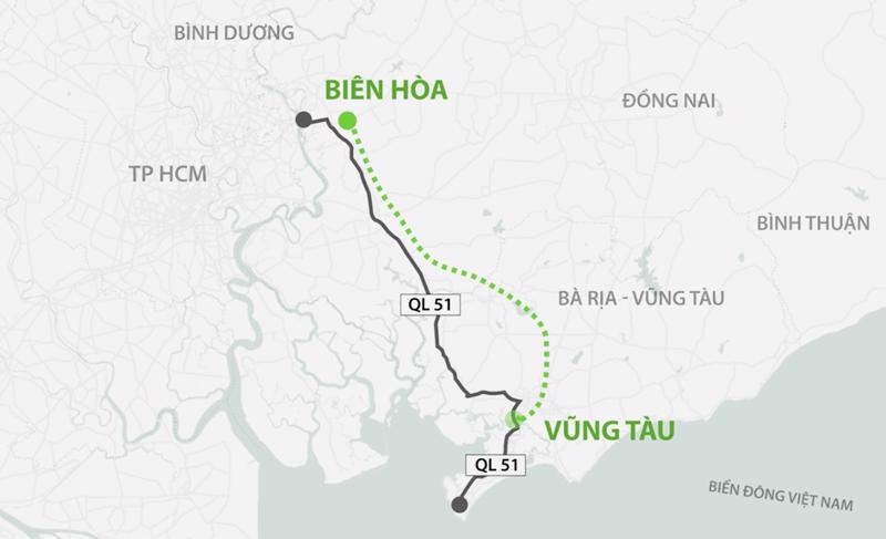 Chốt phương án đầu tư công cao tốc Biên Hòa - Vũng Tàu giai đoạn 1