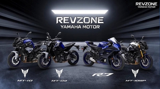 Yamaha chính thức ra mắt Revzone Yamaha Motor đầu tiên tại Việt Nam