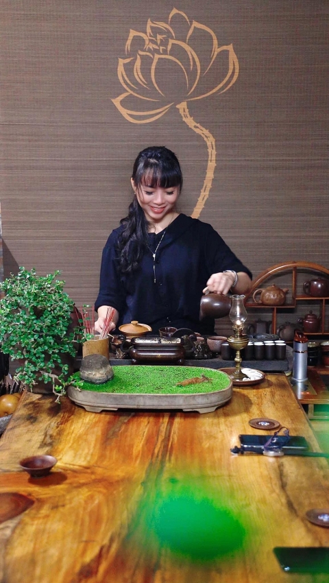 26 năm đam mê với trà của nghệ nhân trà Ngô Thị Thuý Hà