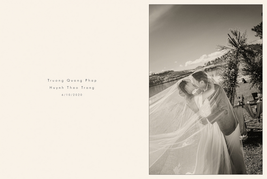 “Gia đình” Cửu Long Studio thực hiện bộ ảnh cưới cho vợ chồng diễn viên Thảo Trang