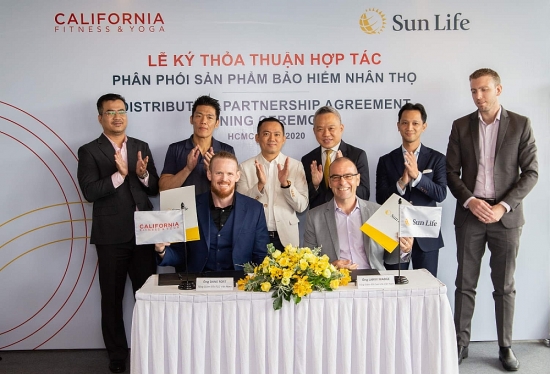 California Fitness & Yoga ký kết thỏa thuận hợp tác với Sun Life Việt Nam