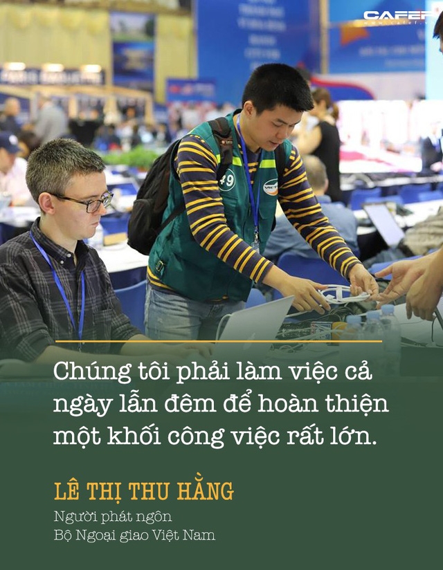 nguoi phat ngon bo ngoai giao ke chuyen hau truong 10 ngay chuan bi cho hoi nghi thuong dinh my trieu