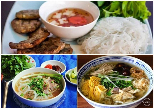 pho bun cha bun thang don tim cac phong vien quoc te