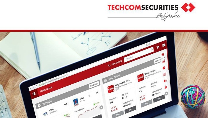 tang truong manh techcom securities bao lai truoc thue 1532 ty dong trong nam 2018