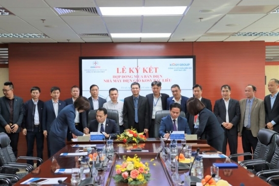EVN và Tập đoàn Kosy ký kết hợp đồng mua bán điện cho dự án Nhà máy Điện gió Kosy Bạc Liêu