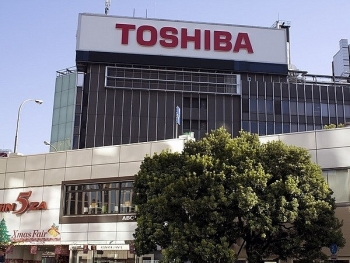 Tập đoàn điện tử Toshiba hạ dự báo về lợi nhuận tài khóa 2018-19