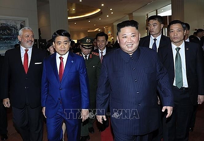 chu tich ubnd tp ha noi don chu tich trieu tien kim jong un