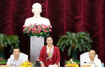 Chủ tịch Quốc hội Nguyễn Thị Kim Ngân làm việc tại tỉnh Bình Thuận