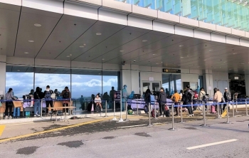 Sân bay Vân Đồn tiếp tục đón chuyến bay chở 298 người Việt về từ Nhật Bản