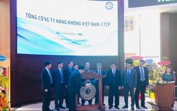 Cổ phiếu HVN của Vietnam Airlines bật tăng 4,4% trong phiên chào sàn HOSE
