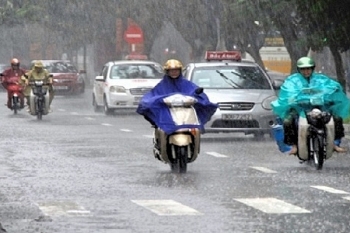 Dự báo thời tiết ngày 8/5/2019: Hà Nội có mưa vừa, mưa to và rải rác có dông