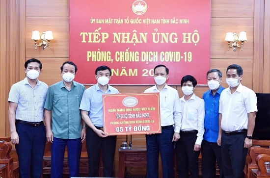 NHNN ủng hộ tỉnh Bắc Ninh và Bắc Giang phòng, chống dịch bệnh Covid-19