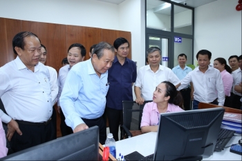 Phó Thủ tướng Thường trực kiểm tra cải cách hành chính tại Quảng Nam
