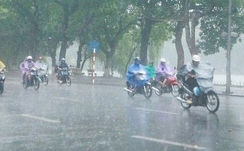 Dự báo thời tiết ngày 2/7: Hà Nội có nơi mưa to và dông, nhiệt độ cao nhất 32oC