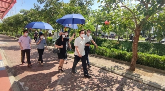 Bí thư Tỉnh ủy tỉnh Phú Thọ đến thăm, kiểm tra tiến độ dự án Vườn Vua