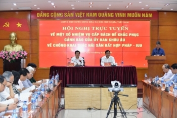 Phó Thủ tướng chủ trì Hội nghị tìm giải pháp gỡ ‘thẻ vàng’ cho thuỷ sản Việt Nam