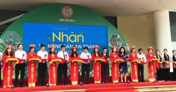 Khai mạc tuần lễ nhãn và nông sản an toàn Sơn La tại Hà Nội